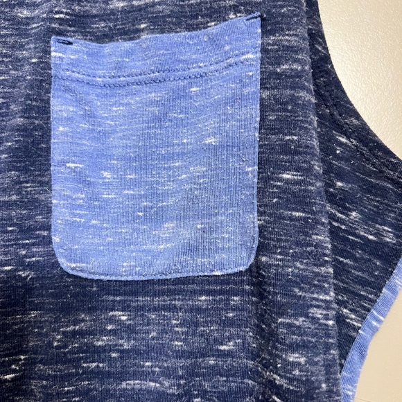 North Face Two-tone Blue Sleeveless Racerback Tank Size XL - Picture 4 of 9